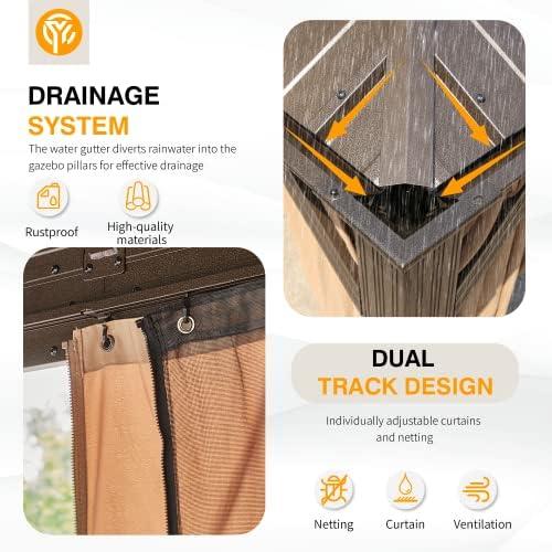 Discovering Comfort: Reviewing the YOLENY hardtop‌ Gazebo