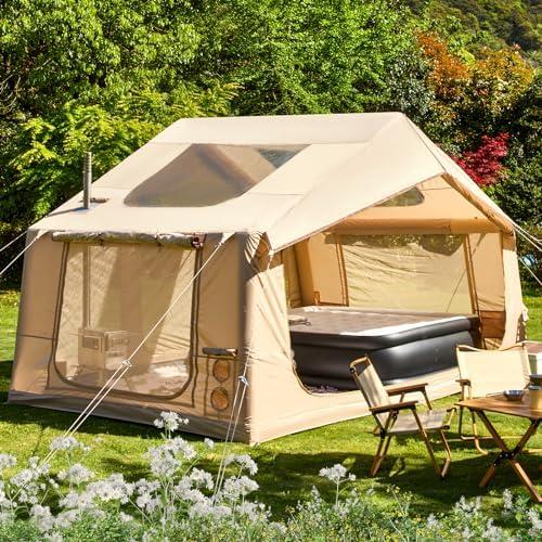 Exploring the YOLENY inflatable Tent: A Glamping Experience