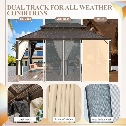 Exploring the YOLENY 14' x 20' Gazebo: A handy Outdoor Retreat