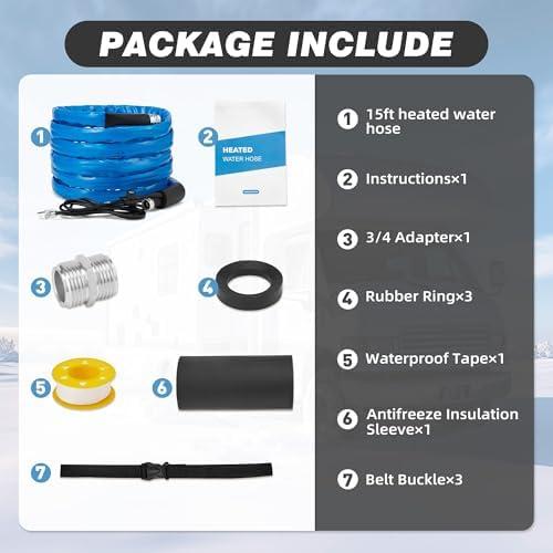 Stay Hydrated This Winter: Our Review of YOLENY's Heated Hose