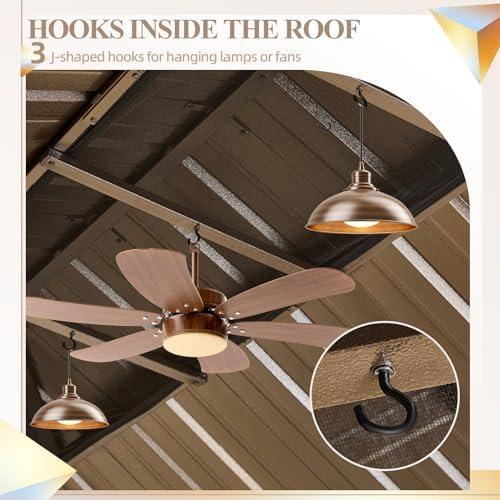 Exploring the YOLENY 14' x 20' Gazebo: A Handy Outdoor Retreat