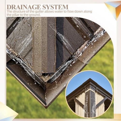 Exploring the YOLENY 14' x 20' Gazebo: A Handy Outdoor Retreat