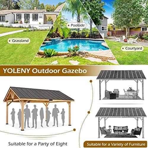 Creating Our outdoor Oasis: A Review⁤ of ​the YOLENY ⁣Gazebo