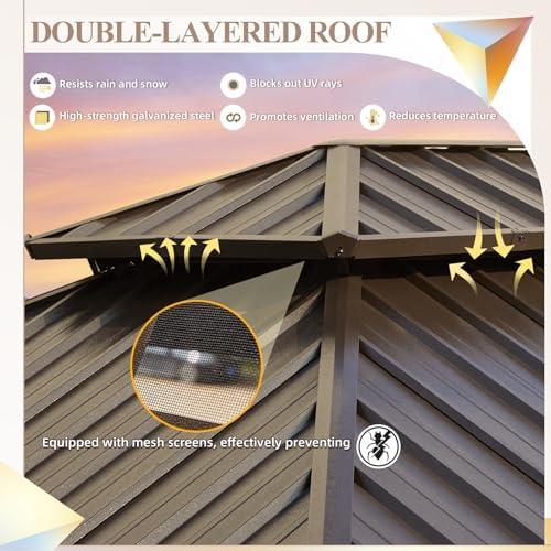 Exploring the YOLENY 14' x 20' Gazebo: A Handy Outdoor Retreat