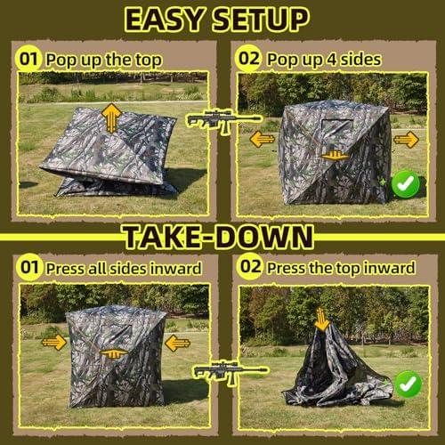 Setting Up for Success: Our take on⁤ the YOLENY hunting⁤ Blind