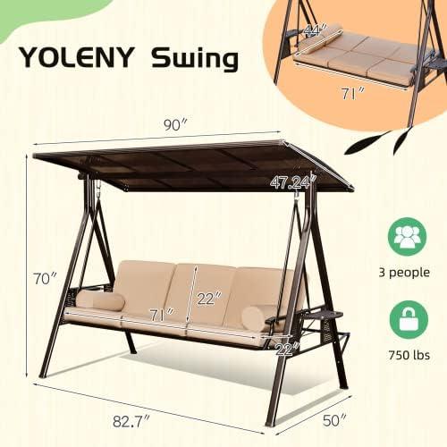 Relaxing in Style: our Review of the YOLENY Porch Swing