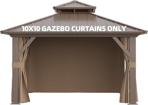Transforming Our outdoor Space:⁣ A Review​ of YOLENY Gazebo Curtains