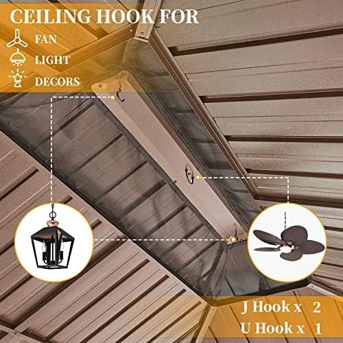 Discovering‌ Comfort:‌ Reviewing the YOLENY Hardtop Gazebo